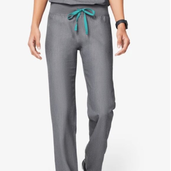 Figs Livingston Basic Gray Scrub Pants Size Small - Picture 1 of 7